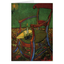 Van Gogh Paul Gauguin's Armchair, Vintage Art Cards