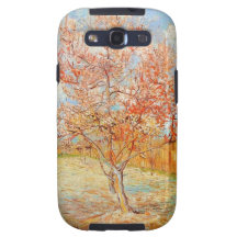 Van Gogh Pink Peach Tree in Blossom Galaxy Case Samsung Galaxy S3 Case
