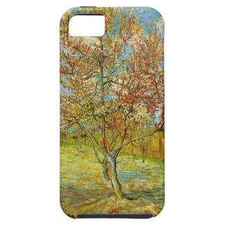 Van Gogh Pink Peach Tree in Blossom, Vintage Art iPhone 5 Cover