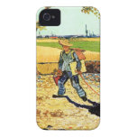 Van Gogh: Pintor en su manera de trabajar Case-Mate iPhone 4 Funda