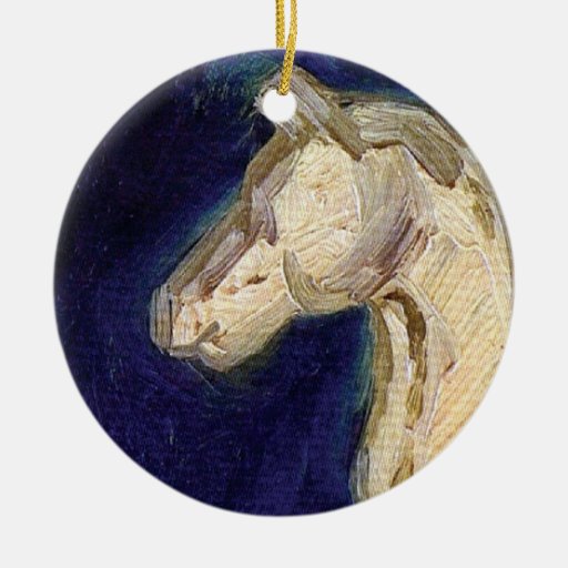 van gogh plaster statuette of a horse double sided van gogh plaster statuette of a horse double sided