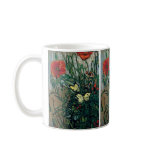 Van Gogh Poppies and Butterflies mugs