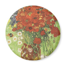 Van Gogh Poppies magnets by rahulbiswas Van Gogh Poppies magnets