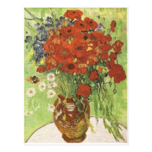 Van Gogh Poppies Postcards