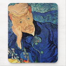 Van Gogh Portrait Of Doctor Gachet Mousepad