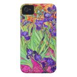 van gogh purple irises iPhone 4 cover