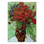 Van Gogh Red Poppies & Daisies (F280) Fine Art Cards