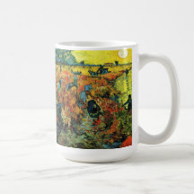 Van Gogh Red Vineyards at Arles Mug
