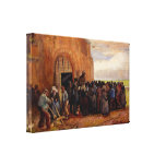 Van Gogh; Sale of Building Scrap Canvas Print