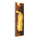 Van Gogh; Scheveningen Woman Canvas Print