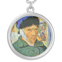 Van Gogh Self Personalized Necklace