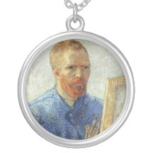 Van Gogh Self Portrait Necklaces