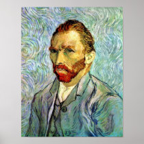 Van Gogh Self-Portrait Poster