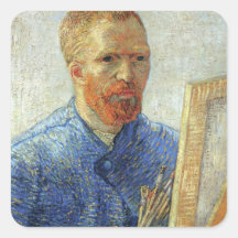 Van Gogh Self Portrait Sticker