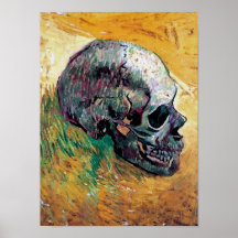 Van Gogh - Skull Print