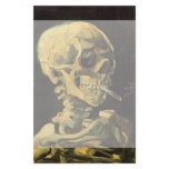 Van Gogh; Skull with Burning Cigarette Customized Stationery