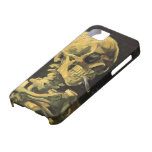 Van Gogh Skull with Burning Cigarette, Vintage Art iPhone 5 Cover