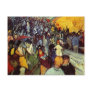 Van Gogh Spectators in Arena at Arles Postcard