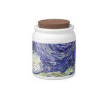 Van Gogh Starry Night Candy Dish at Zazzle