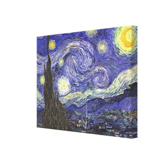 Van Gogh Starry Night Canvas Prints