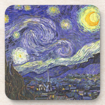 Van Gogh Starry Night Drink Coaster