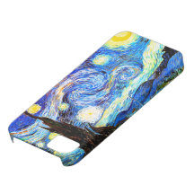 Van Gogh Starry Night (F612) Vintage Fine Art iPhone 5 Covers