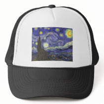 Van Gogh Starry Night Trucker Hat