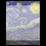 Van Gogh Starry Night Letterhead Design