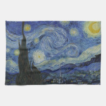 Van Gogh Starry Night MoJo Kitchen Towel