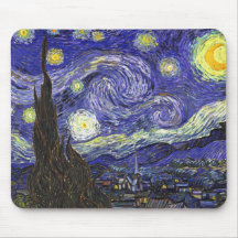 Van Gogh Starry Night Mousepads