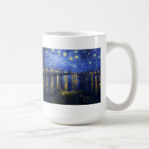 Van Gogh Starry Night Over The Rhone Mug