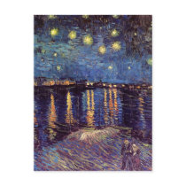 Van Gogh; Starry Night Over the Rhone Postcards