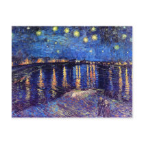 Van Gogh Starry Night Over The Rhone Postcard