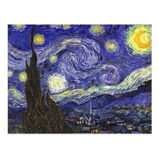 Van Gogh Starry Night Postcards