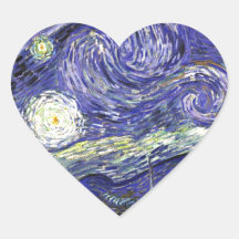 Van Gogh Starry Night Stickers