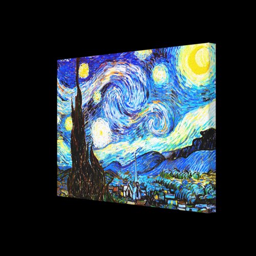 Van Gogh Starry Night Stretched Canvas Prints
