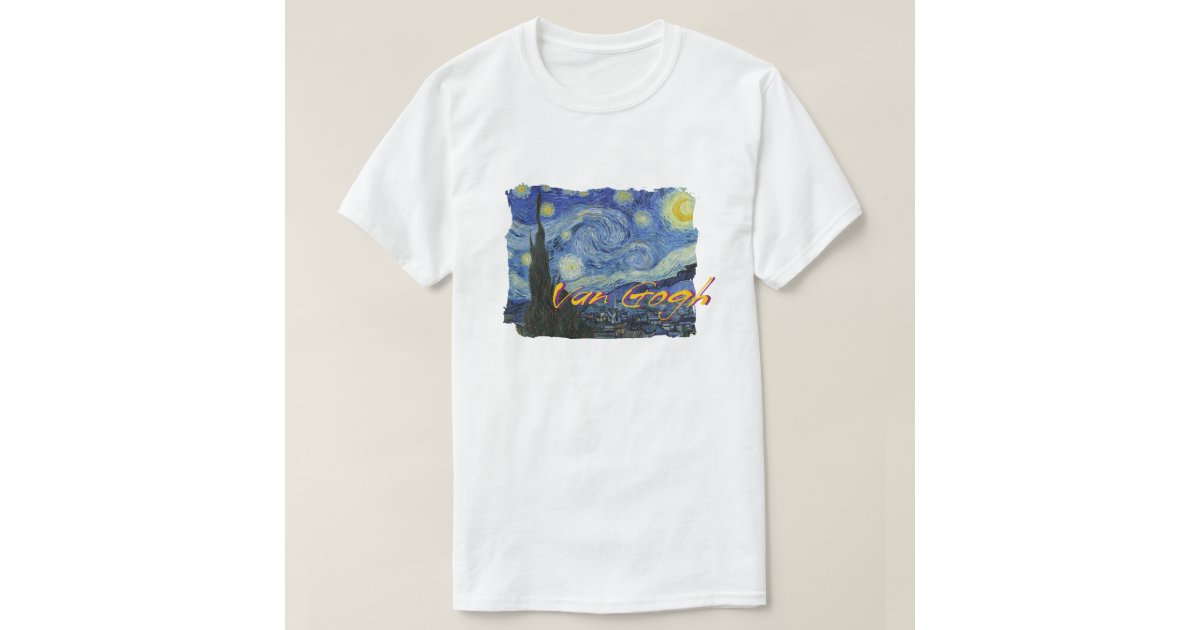 Starry Night Shirt Design Starry Night Shirt Design