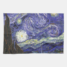 Van Gogh Starry Night Towel