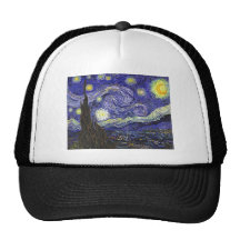 Van Gogh Starry Night Trucker Hat