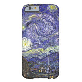 Van Gogh Starry Night, Vintage Post Impressionism iPhone 6 Case