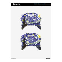Van Gogh Starry Night Xbox 360 Controller Decal