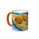 Van Gogh Still Life: Basket, Six Oranges (F395) mugs
