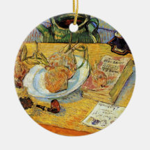 Van Gogh - Still Life Drawing Board Christmas Ornaments