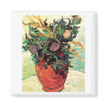 Van Gogh Still Life: Flower and Thistles Fridge Magnets
