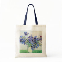 Van Gogh Still Life: Vase with Irises Tote Bag