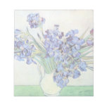 Van Gogh Still Life: Vase with Irises Note Pad