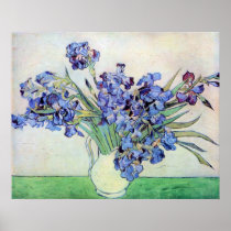 Van Gogh Still Life: Vase with Irises Print