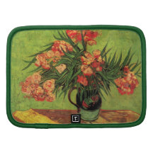 Van Gogh; Still Life Vase with Oleanders and Books Folio Planner