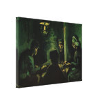 Van Gogh; Study for The Potato Eaters Stretched Canvas Print