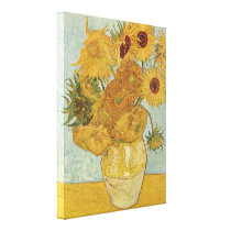 Van Gogh Sunflowers Canvas Prints